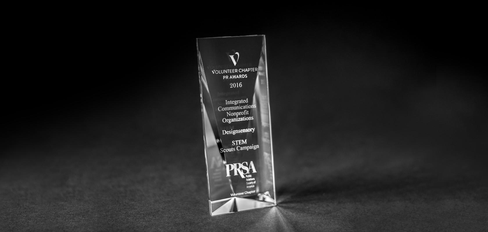 Designsensory Wins Award of Excellence at 2016 PRSA V Awards