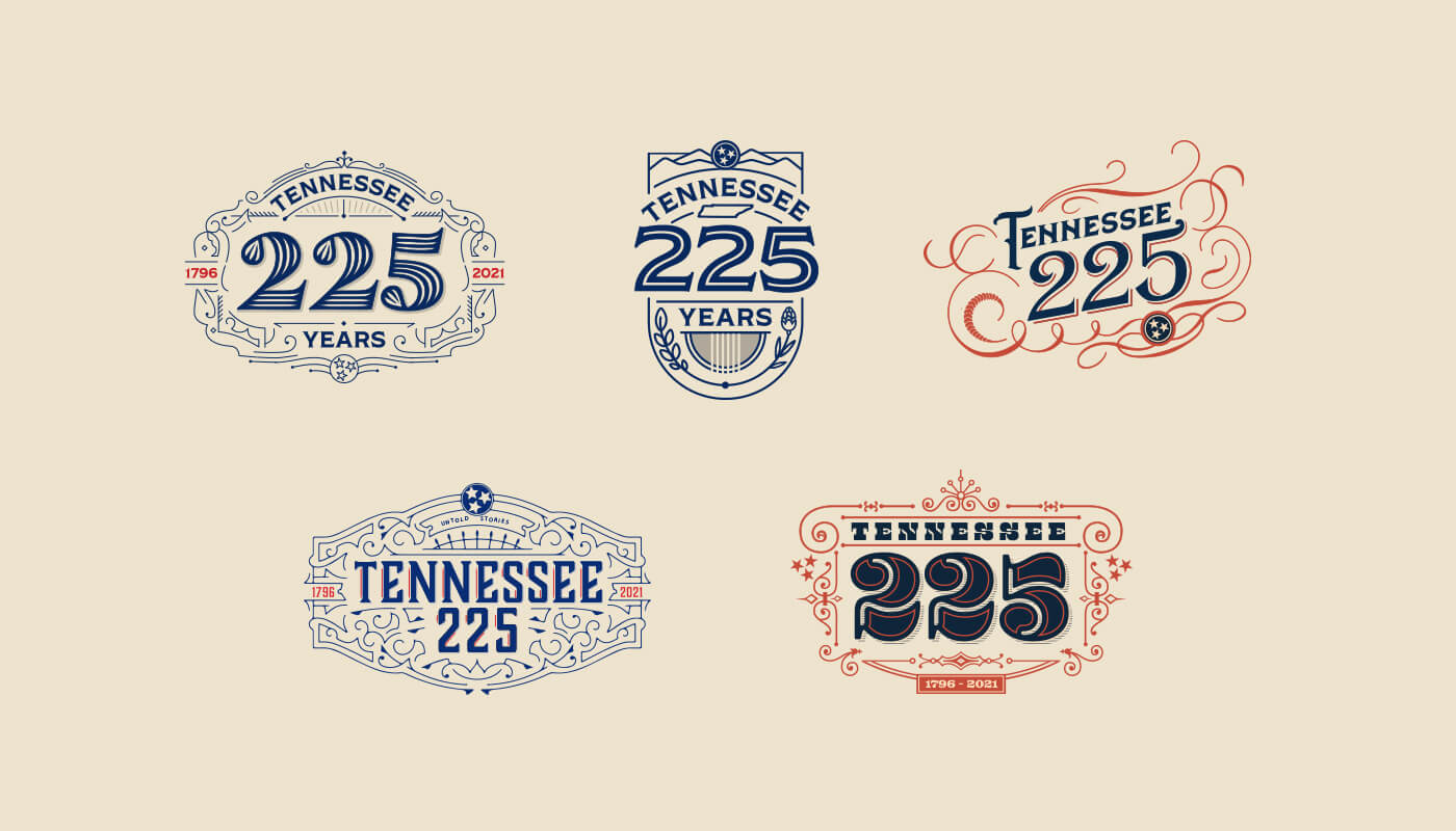 Tennessee 225 logo designs
