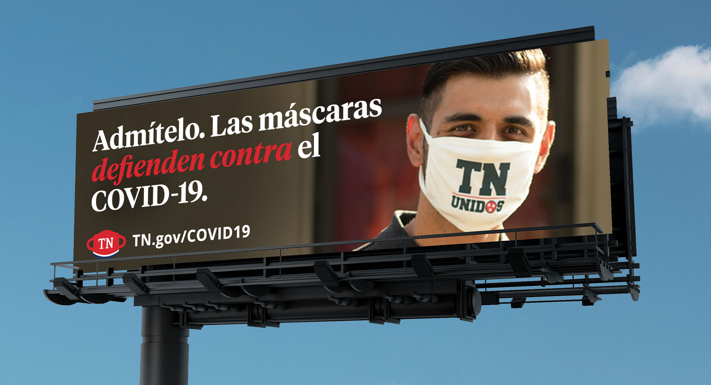 billboard in spanish COVID-19 PSA
