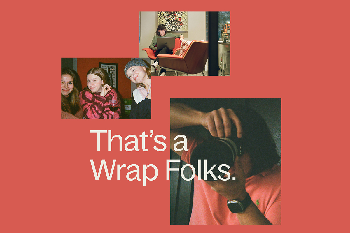 That's a wrap folks.