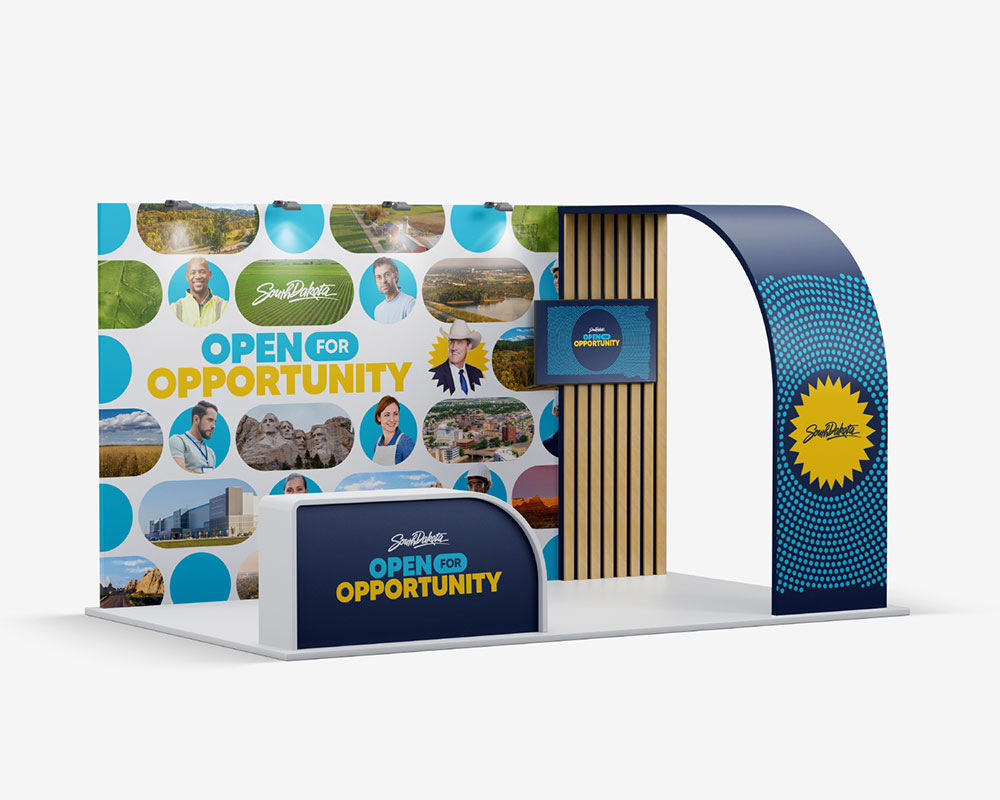 Booth design for campaign.