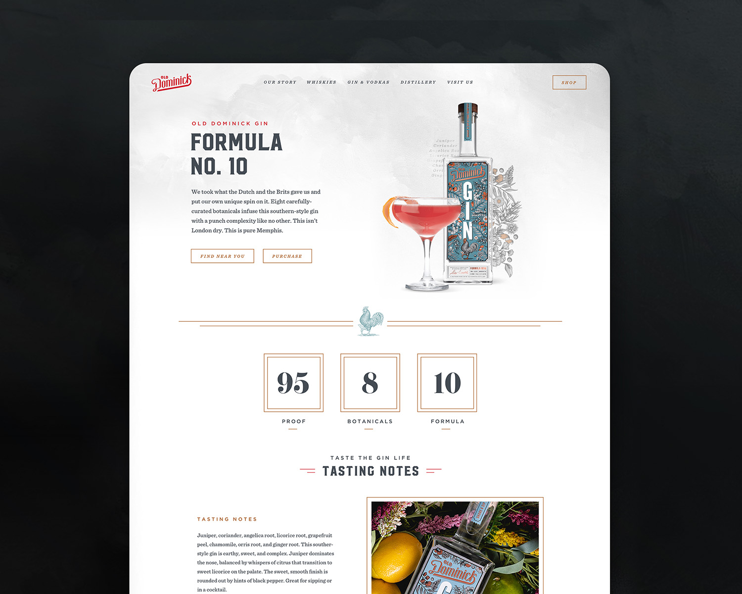 Screenshot of the ODD website.