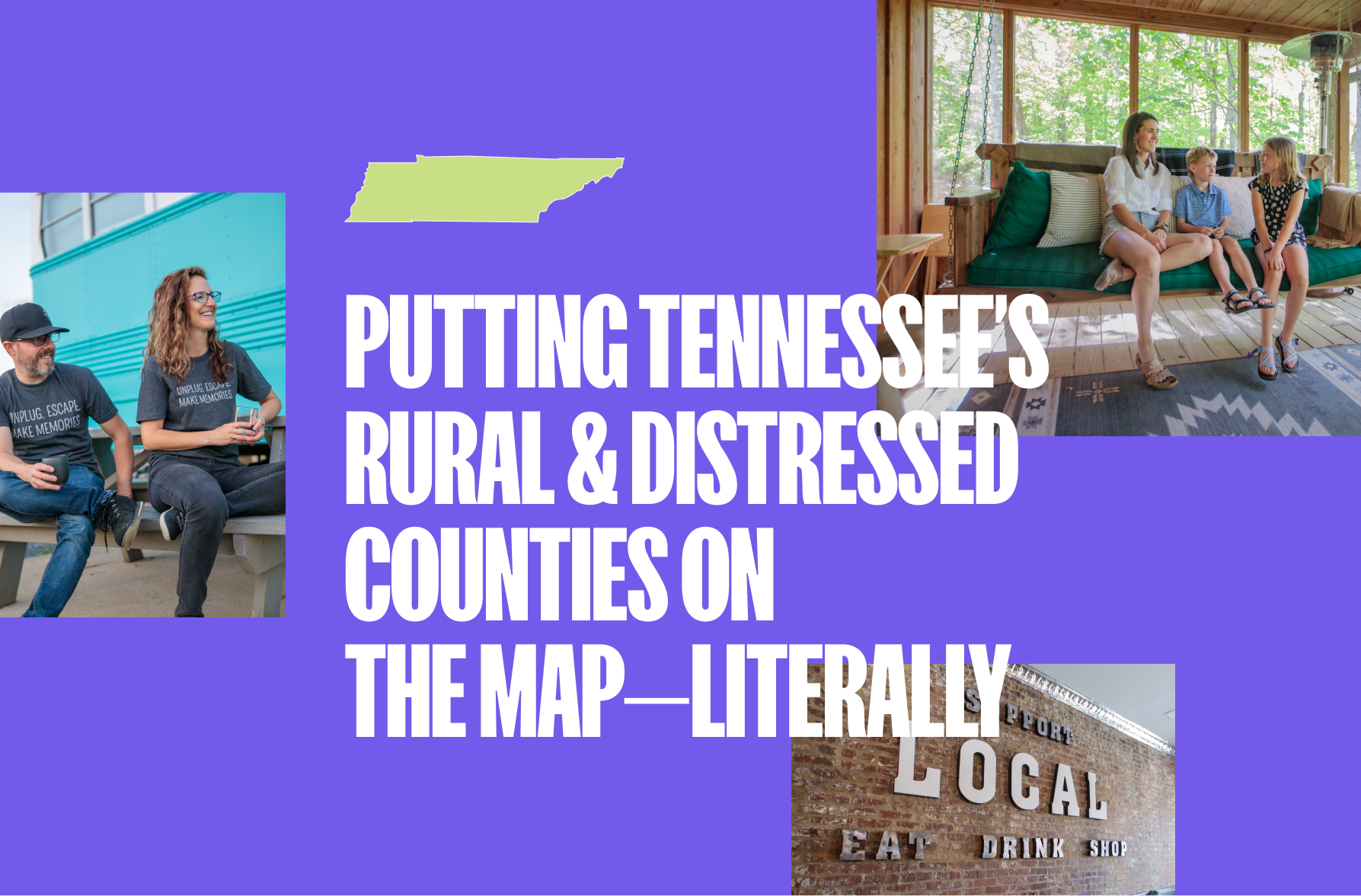 Putting TN's rural and distressed counties on the map.