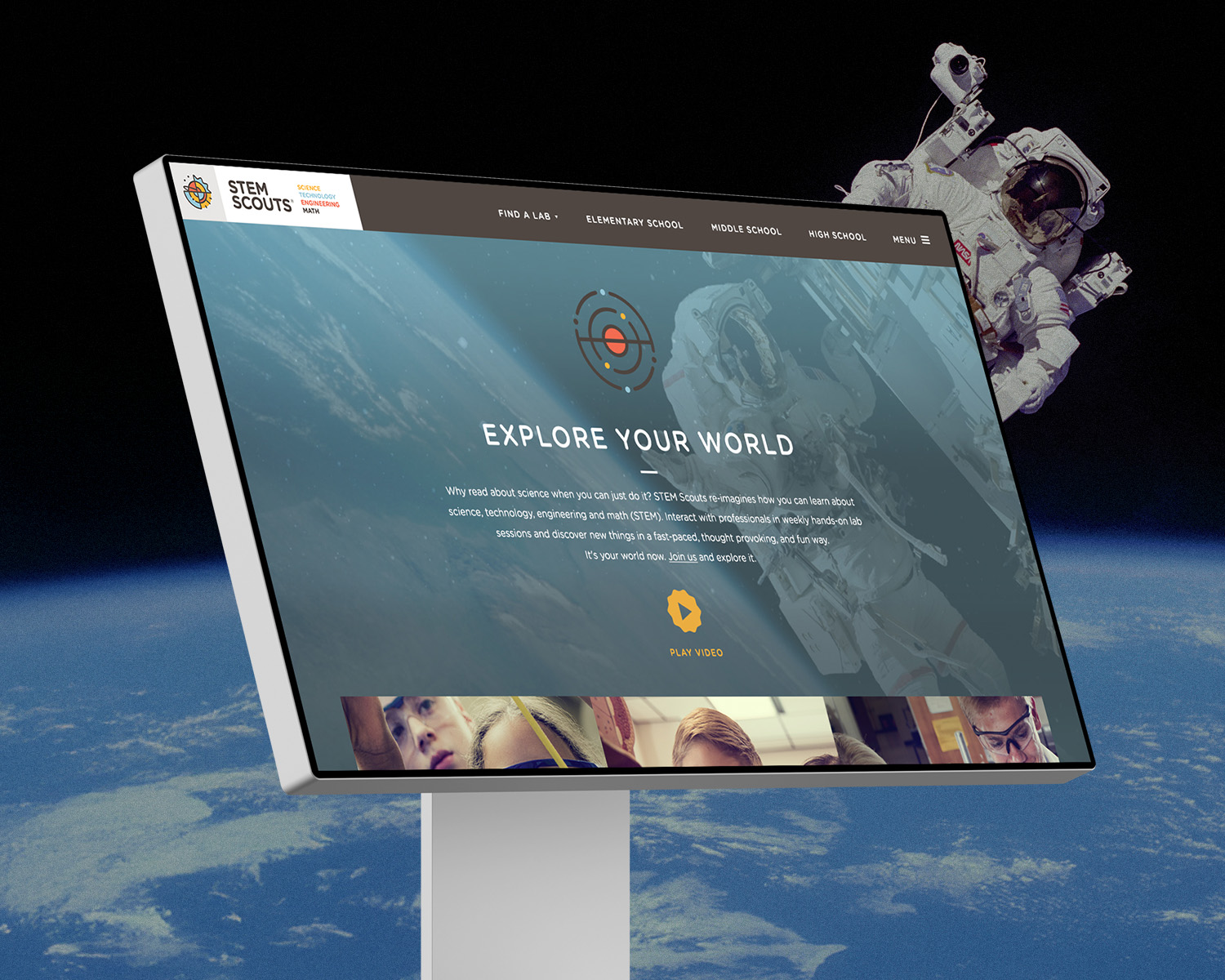 STEM website images.