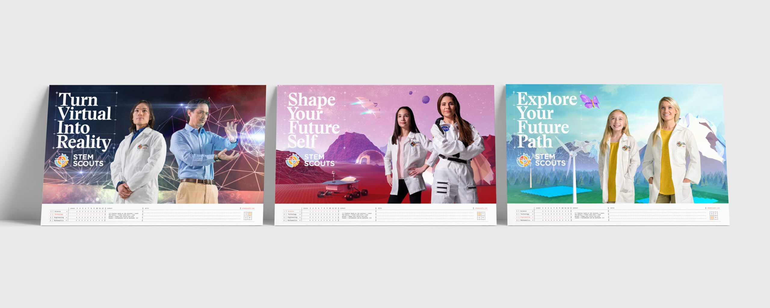 Ads created for Make the Future campaign.