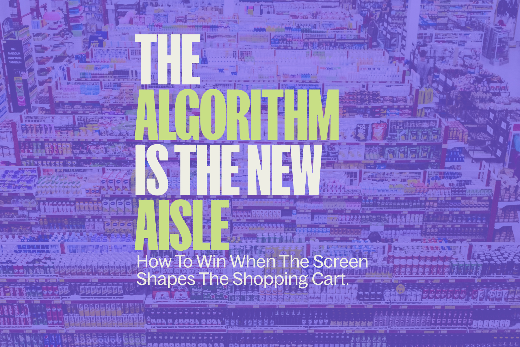Aisle to Algorithm: From Shelf Space to Screen Space